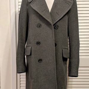 Burberry Brit Men's Double-breasted Wool Overcoat